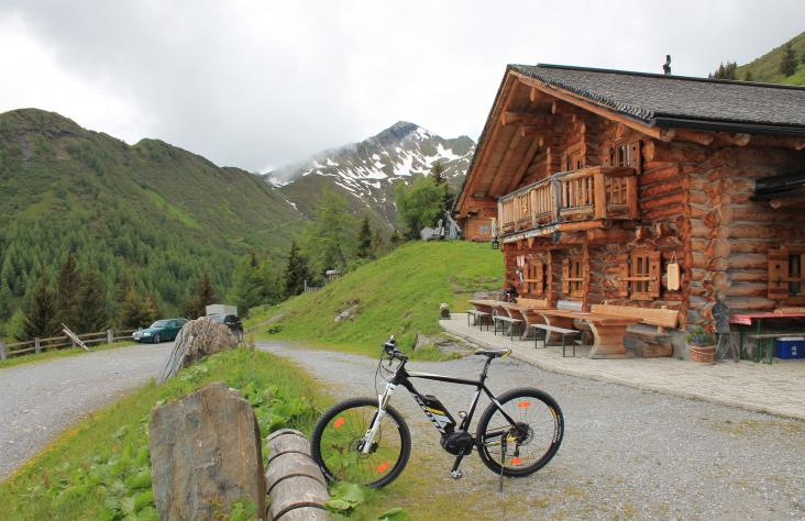 Auf der Biberalm angekommen.