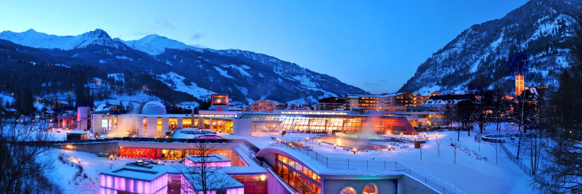 Die Alpentherme im Winter