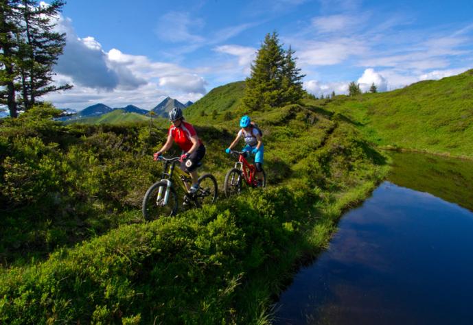 Unterwegs auf Trails