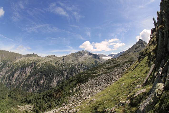 Blick zurück auf den Hölltorkogel.