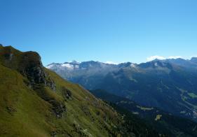 Ausblick Richtung Süden zum Hölltorkogel