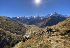 Blick ins Nassfeldertal / Sportgastein