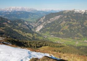 Ausblick vom Tagkopf Richtung Klammstein und weiter...