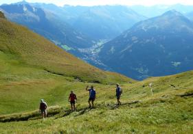 Schon beim Abstieg vom Gamskarkogel