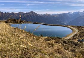 Blick auf den Schlossalmsee