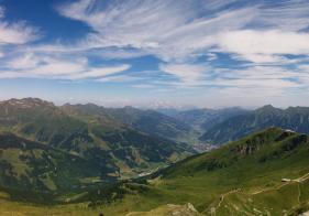 Blick zurück auf den Stubnerkogel