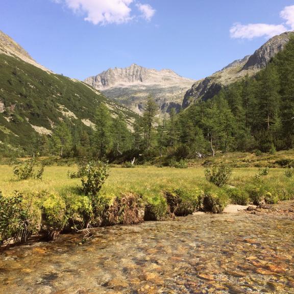 Das Kühkar mit dem Keesnickelkopf in der Bildmitte.