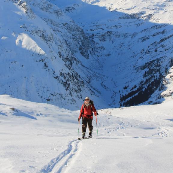 Auch Tourengeher finden in Sportgastein schöne Routen.