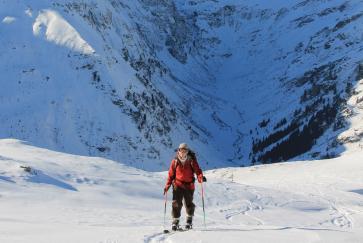 Auch Tourengeher finden in Sportgastein schöne Routen.