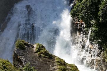 Unterhalb des Bad Gasteiner Wasserfalls